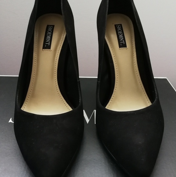 SHOEMINT NUBUCK HEELS BRAND NEW - Picture 3 of 6